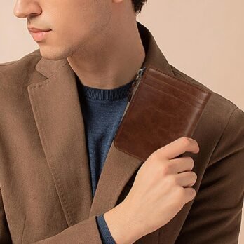 Zipper Bifold Wallet